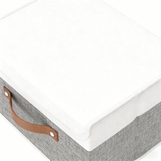13"×9.1"×7.9" Fabric Storage Bin with Lid & Handle